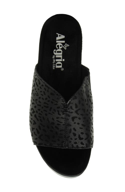 ALEGRIA BY PG LITE ALEGRIA BY PG LITE TRINITI PLATFORM WEDGE SLIDE SANDAL