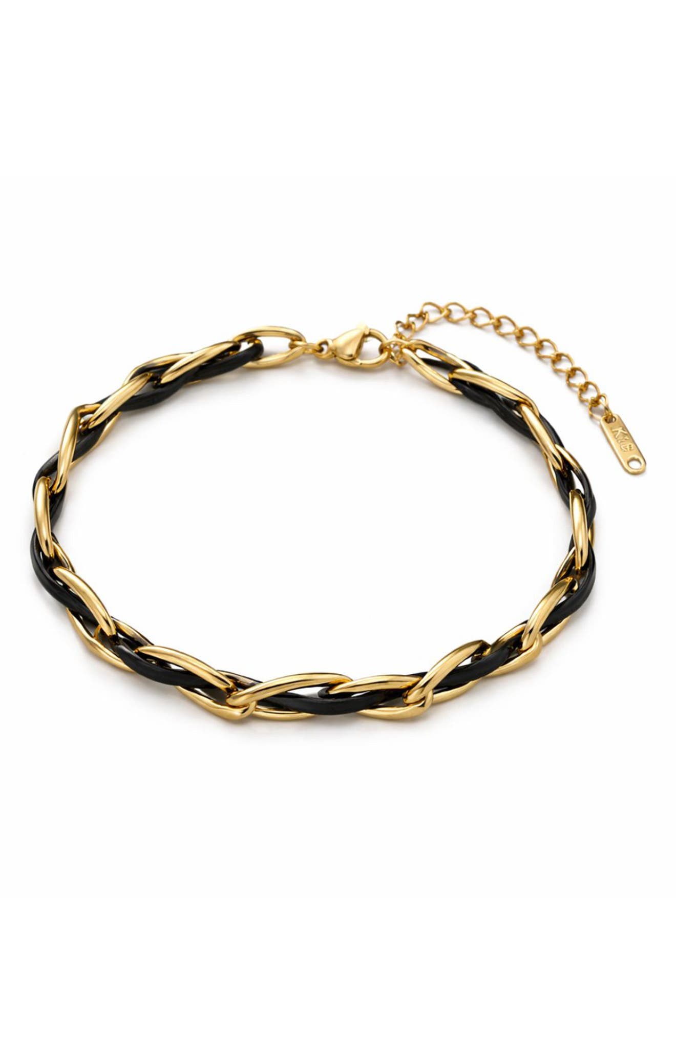 REBL Twisted Chain Bracelet