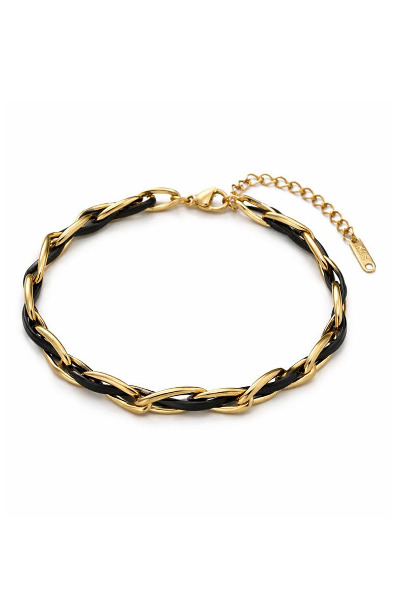 Twisted Chain Bracelet, Main, color, GOLD