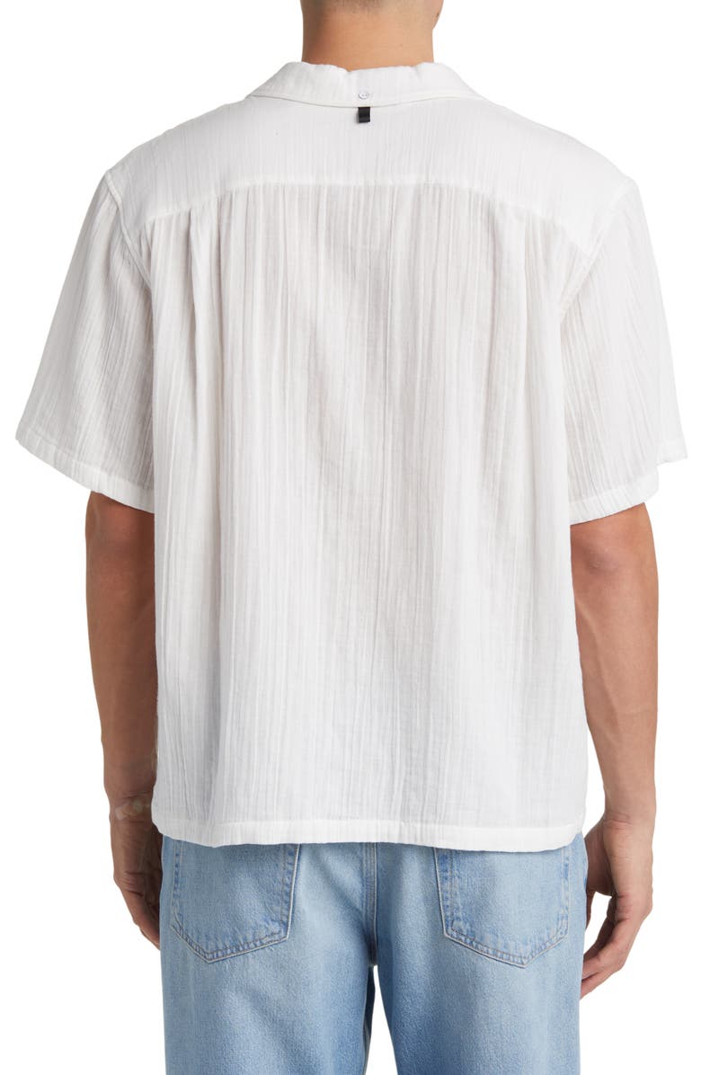 rag & bone Avery Cotton Short Sleeve Button-Up Shirt, Alternate, color,