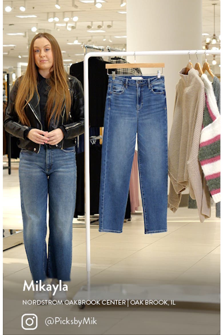 Tracey High Waist Straight Leg Jeans video