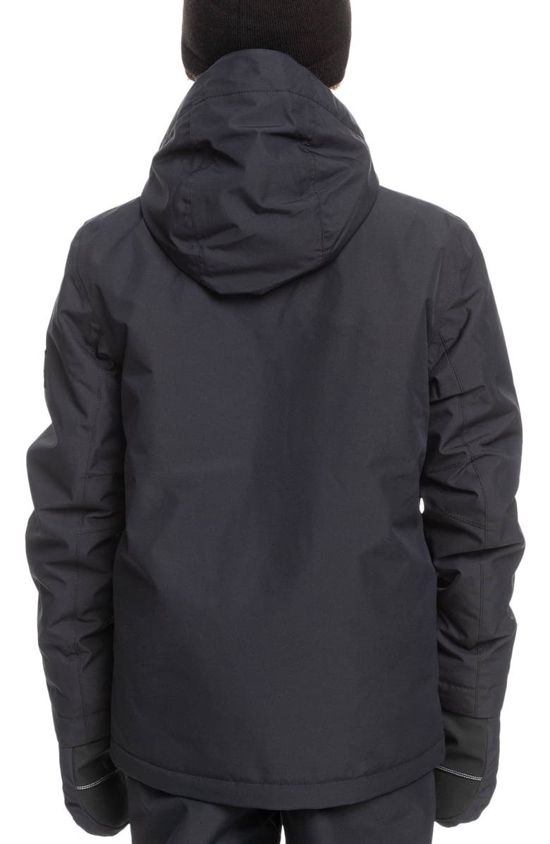 Quiksilver Kids' Solid Waterproof Recycled Polyester Jacket, Alternate, color,