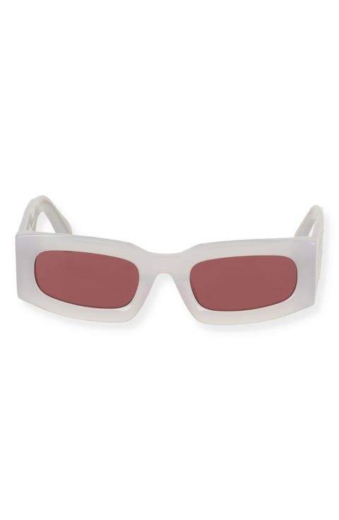 Cary 51mm Rectangular Sunglasses