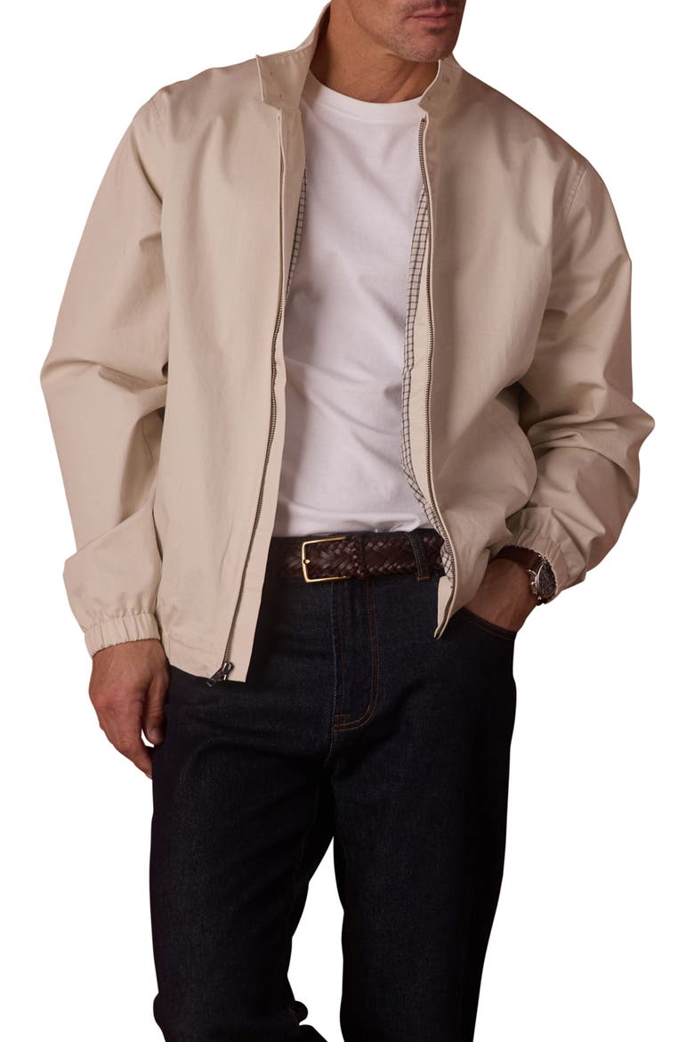 The Harrington Jacket, Main, color, LIGHT KHAKI