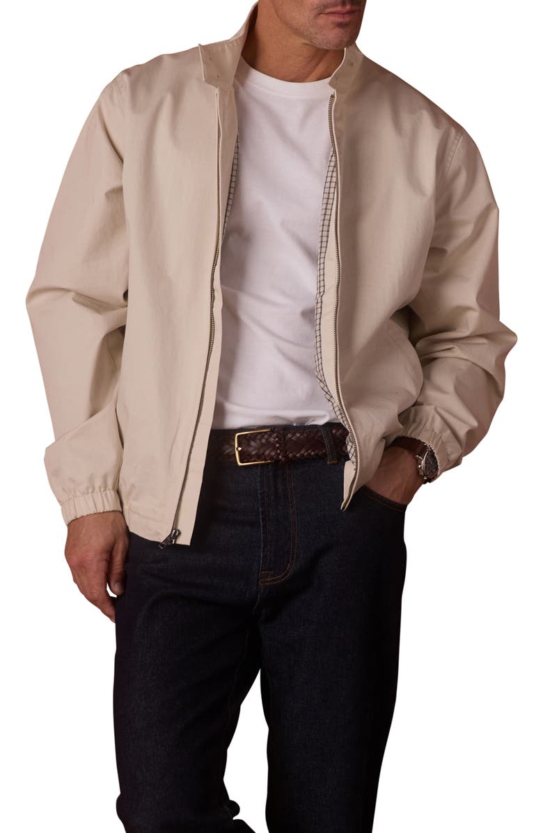 The Normal Brand The Harrington Jacket, Main, color, Light Khaki