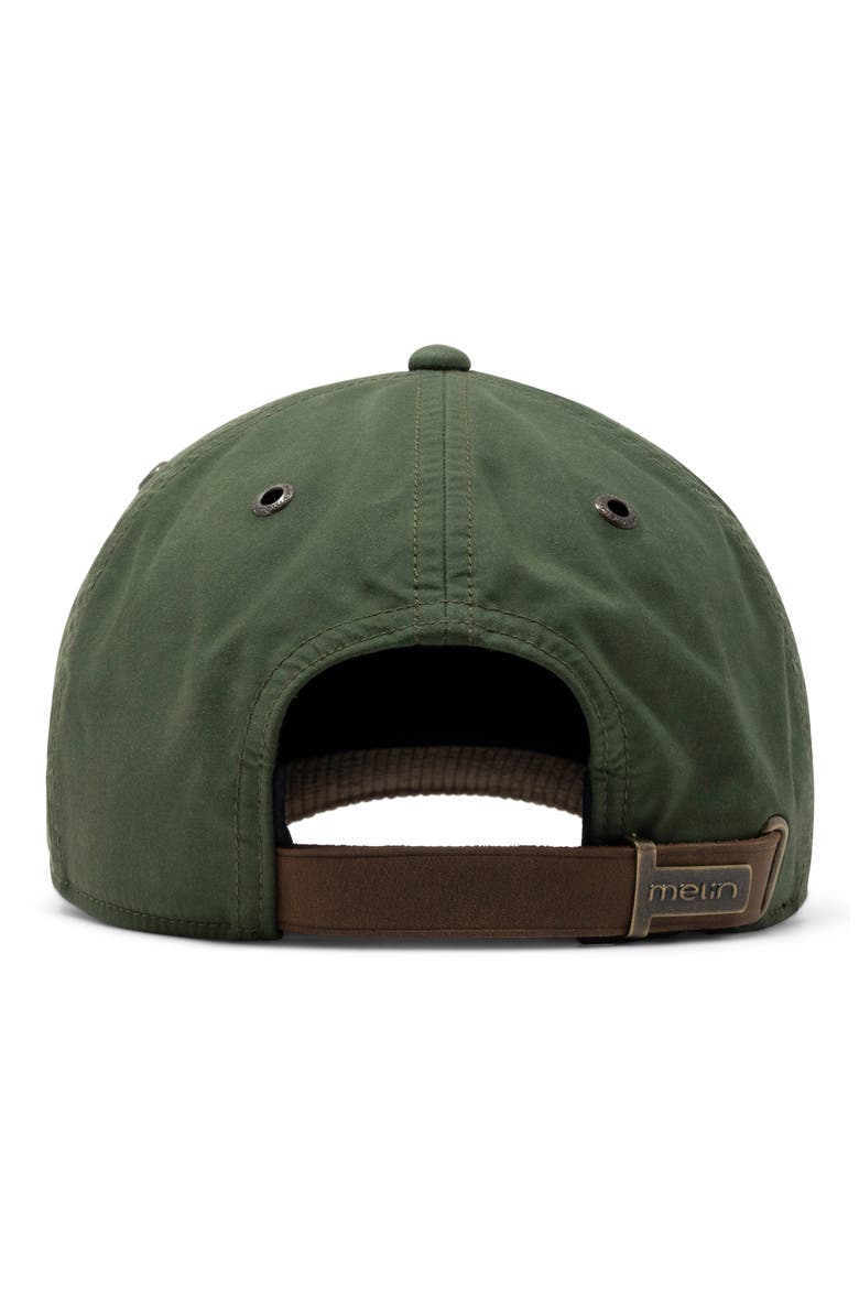 Odysea Thermal Water Repellent Waxed Cotton Baseball Cap, Alternate, color, WENT GREEN