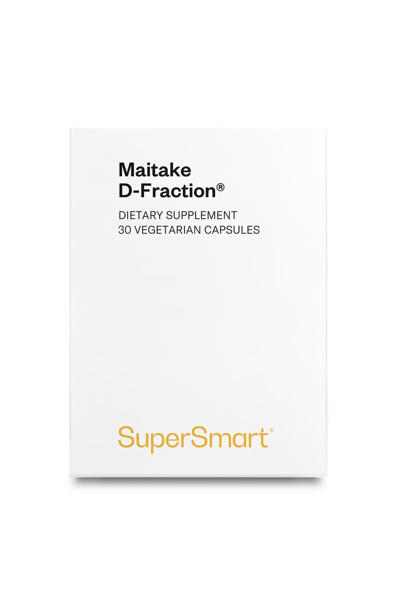 SuperSmart Maitake D Fraction Pro 100mg, Main, color, NO COLOR