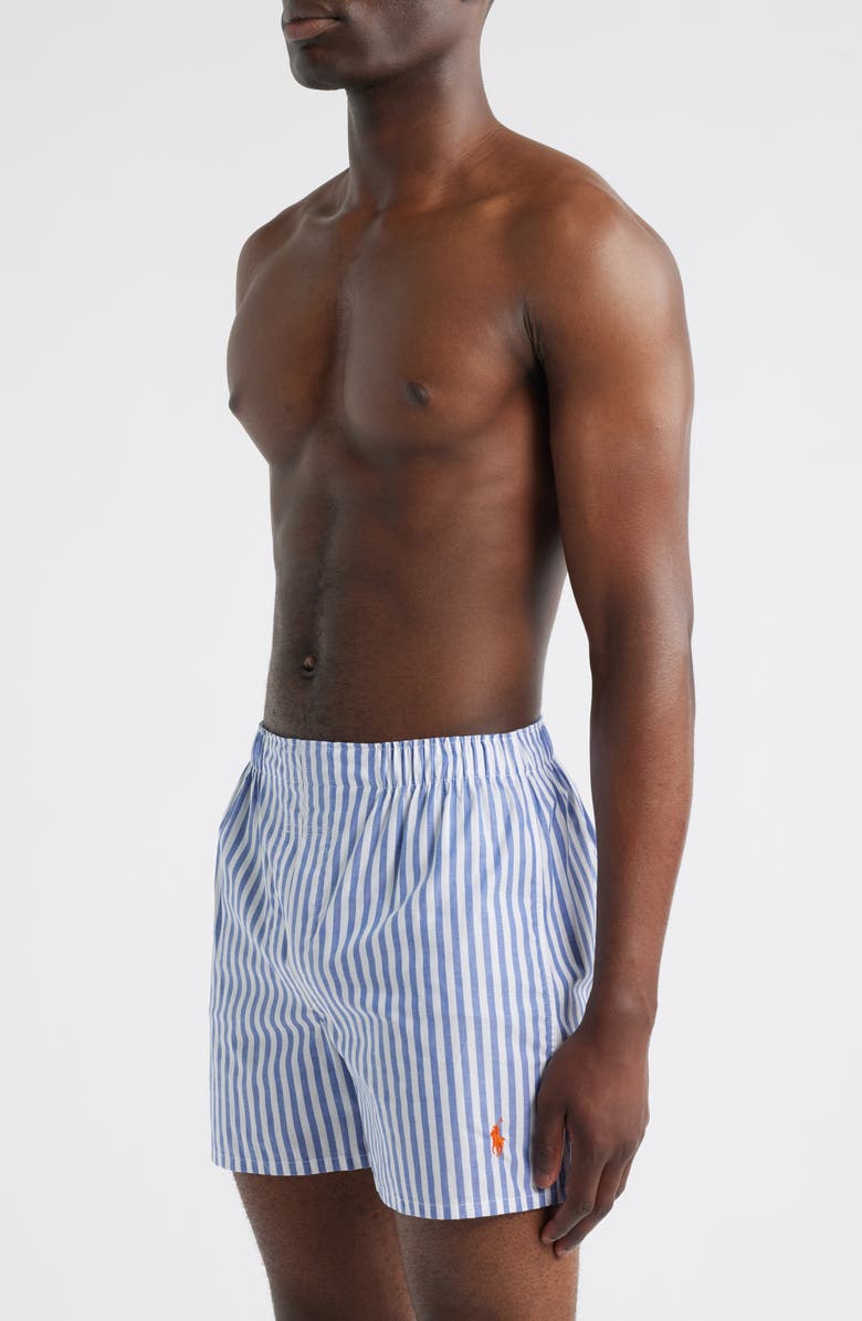 Polo Ralph Lauren Assorted 3-Pack Classic Fit Woven Cotton Boxers, Alternate, color, 