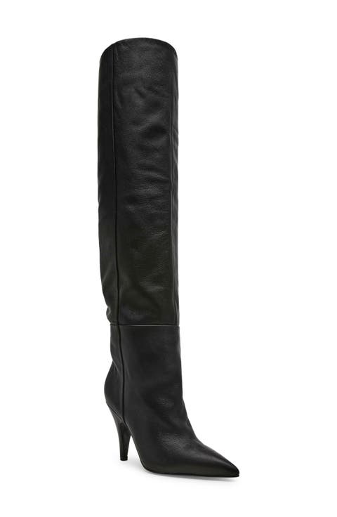 Bellamie Pointed Toe Over the Knee Boot (Women) (Regular & Wide Calf)