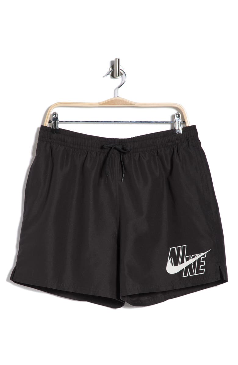 Nike Breaker Swim Trunks, Main, color, Black