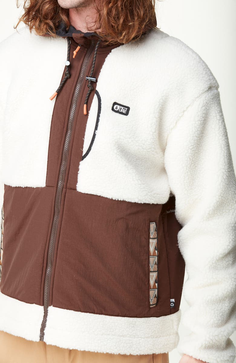 Picture Organic Clothing Pemberton Hooded Fleece Jacket, Alternate, color, 