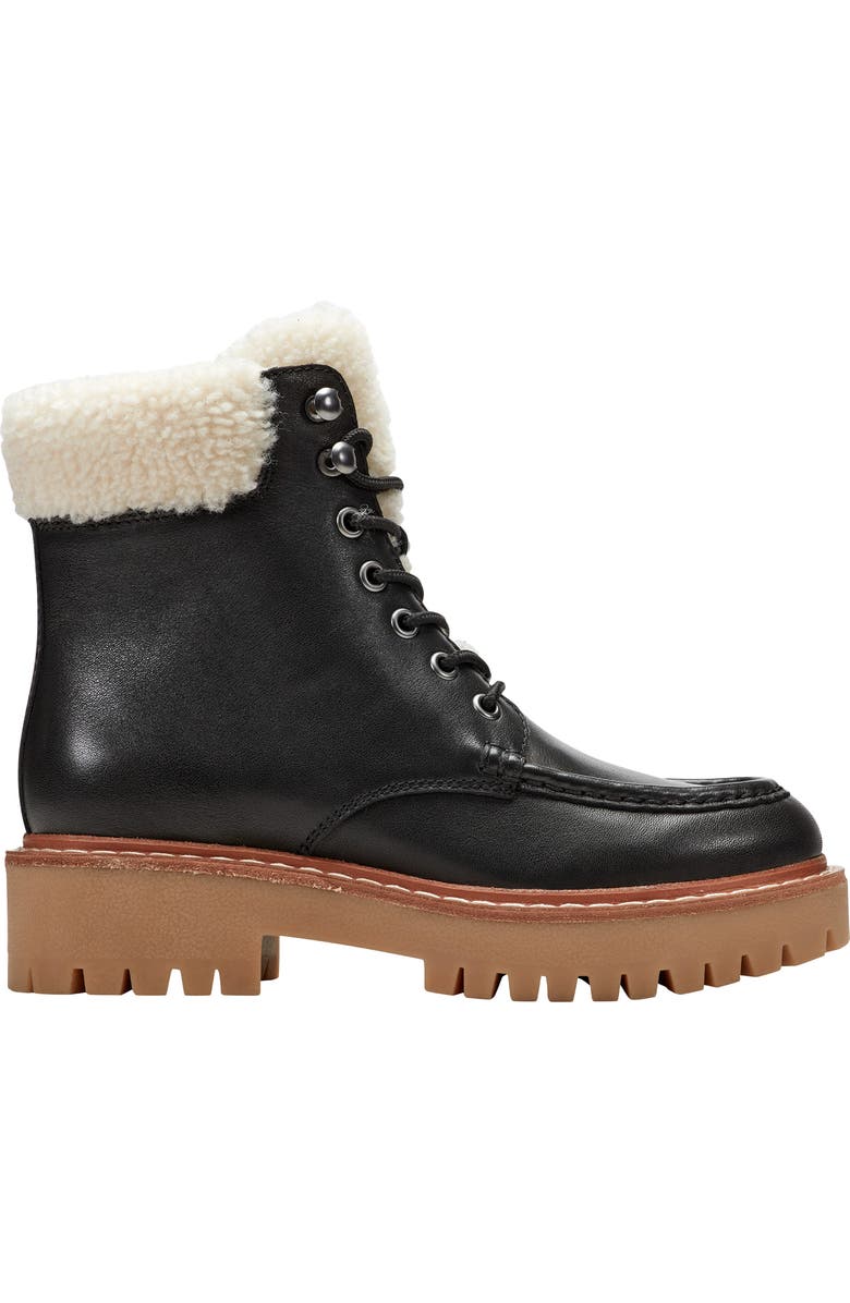 Marc Fisher LTD Nallie Faux Shearling Boot, Alternate, color,