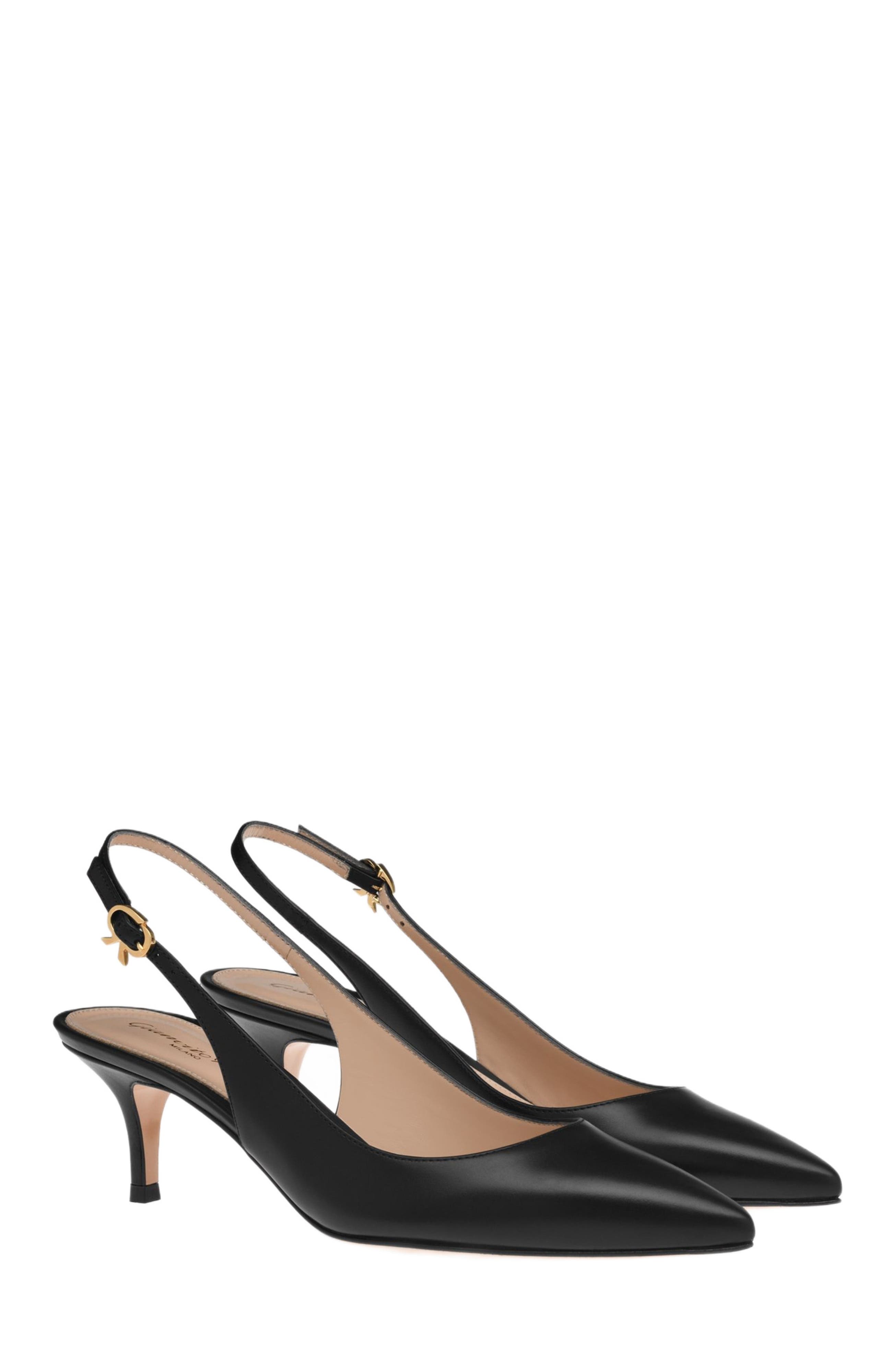 Gianvito Rossi Ribbon Sling, Alternate, color, 