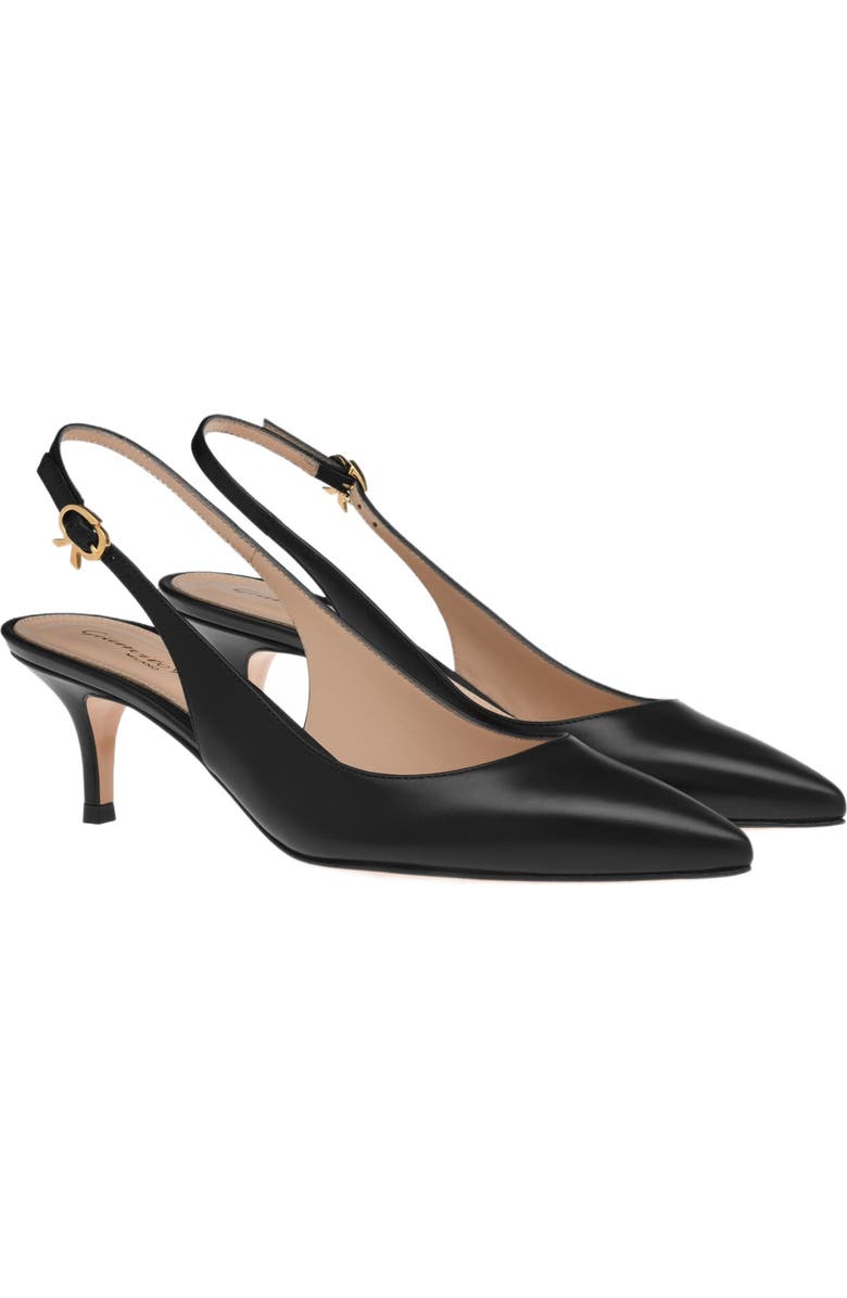 Gianvito Rossi Ribbon Sling, Alternate, color,