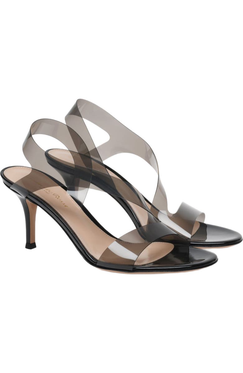 Gianvito Rossi Metropolis 70 Sandal, Alternate, color, Black
