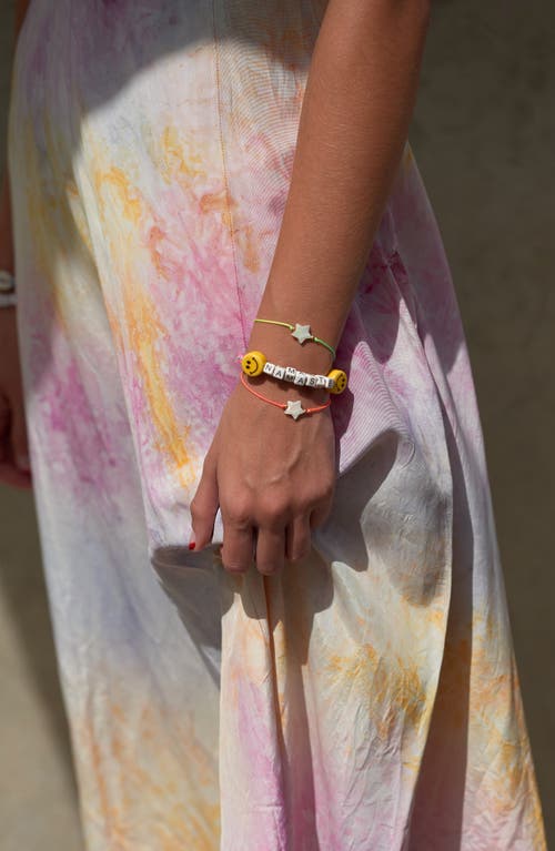 Venessa Arizaga Twin Stars Bracelet Set In Multi