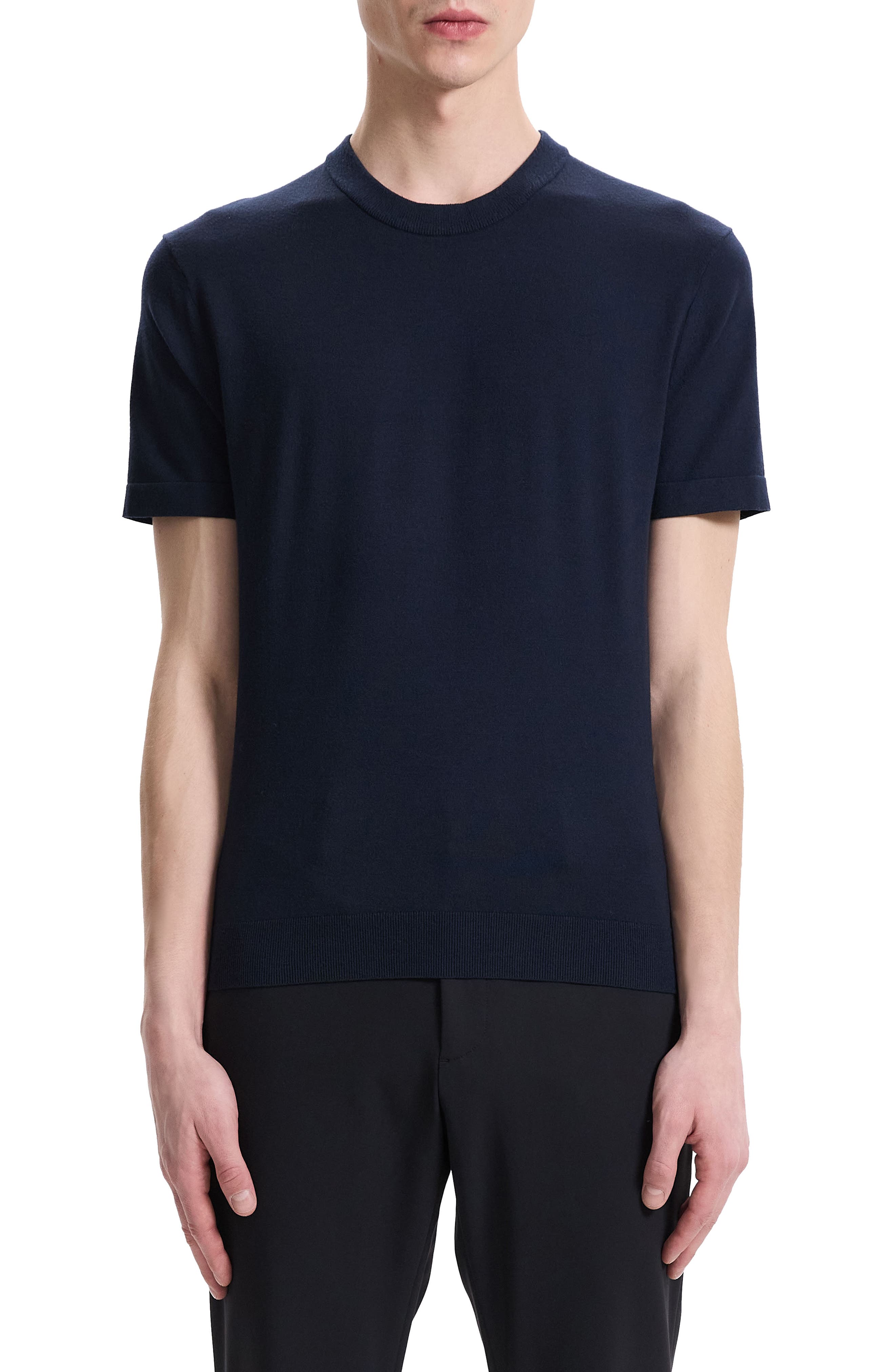 Theory Sarior Short Sleeve Sweater