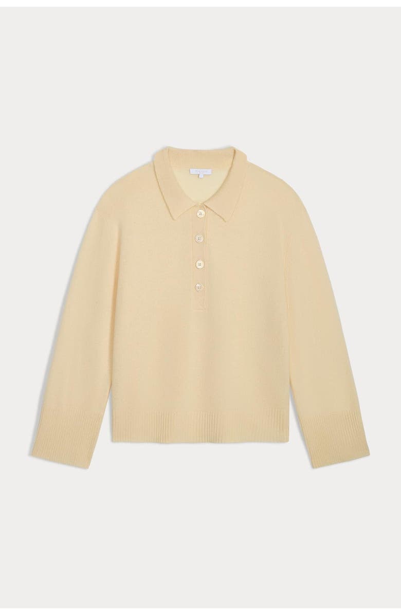 NAKED CASHMERE Jemma Cashmere Polo, Alternate, color, Chiffon