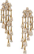 Nadri Hera Cubic Zirconia Chandelier Earrings
