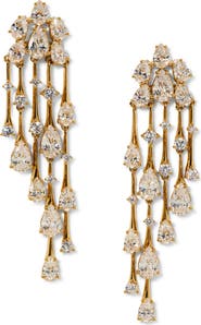 Nadri Hera Cubic Zirconia Chandelier Earrings
