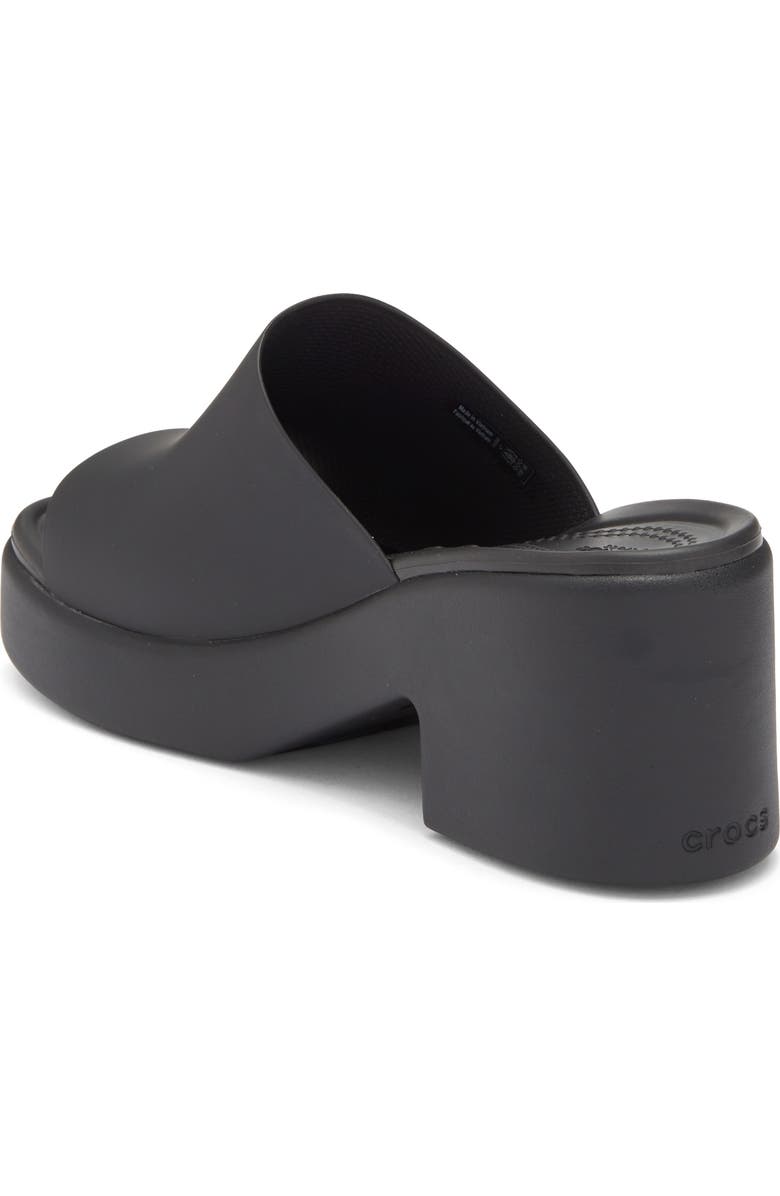 CROCS Brooklyn Slide Sandal, Alternate, color, Black/Black