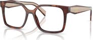 Prada 52mm Rectangle optical glasses