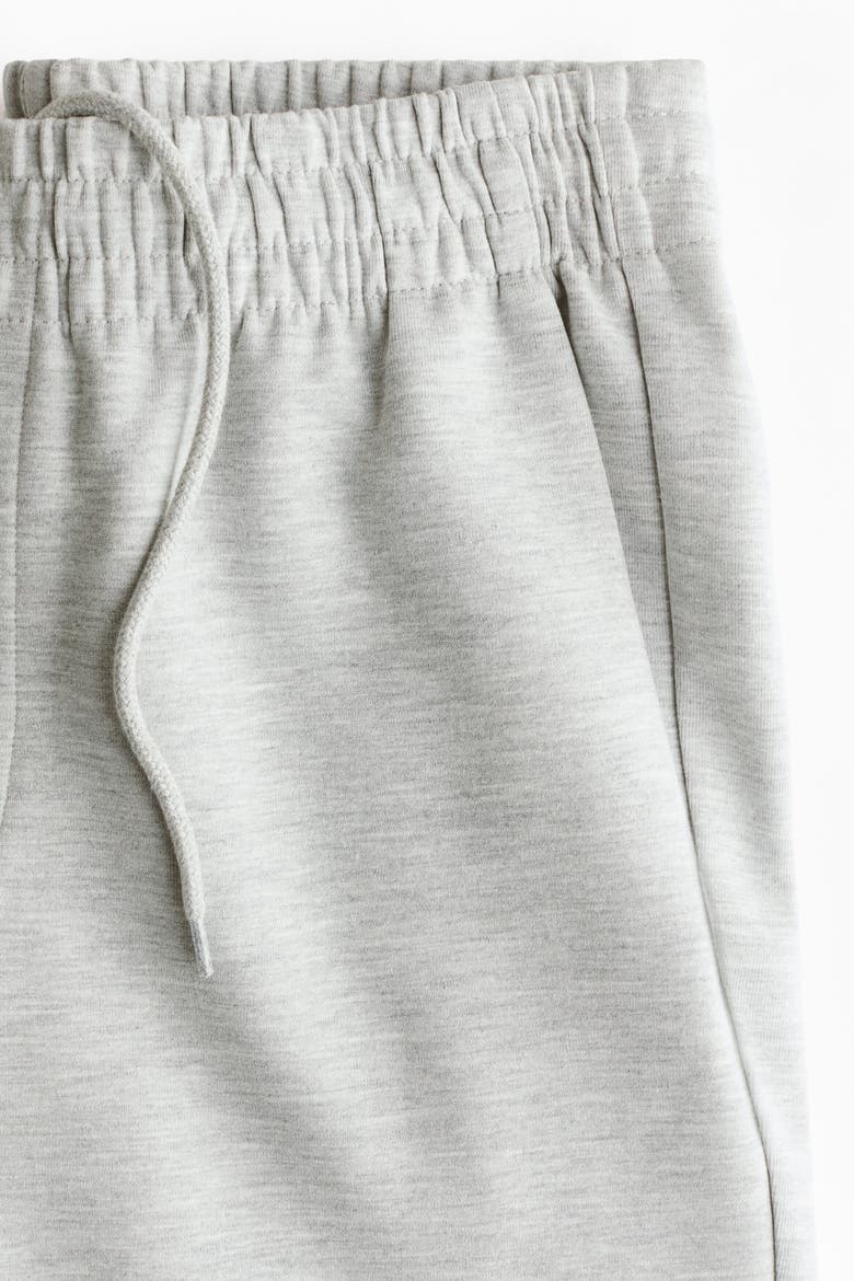 Regular-Fit Interlock Sweatpants, Alternate, color, Light gray melange