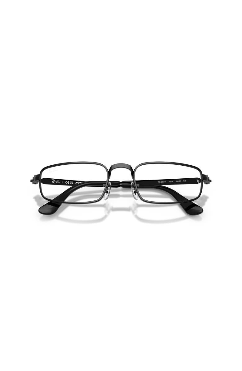 Ray-Ban 54mm Oval optical glasses, Alternate, color, Black