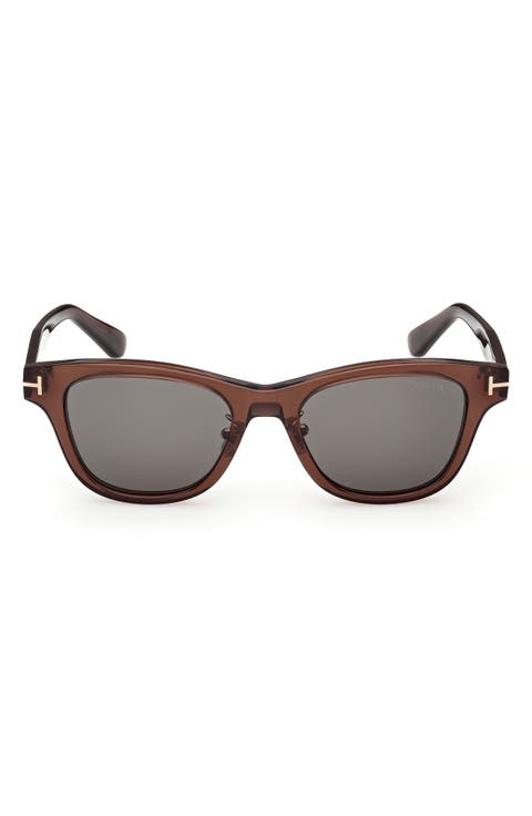 52mm Square Sunglasses