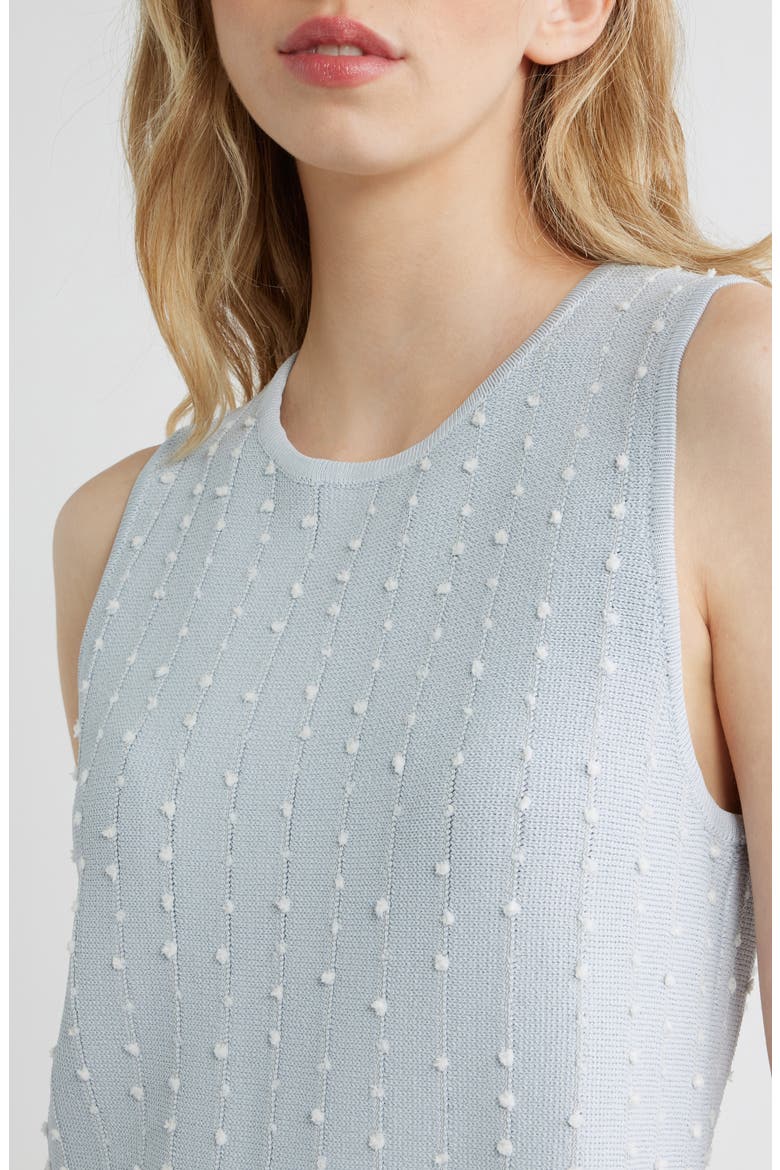 James Fringe Hem Sweater Tank, Alternate, color, LIGHT BLUE