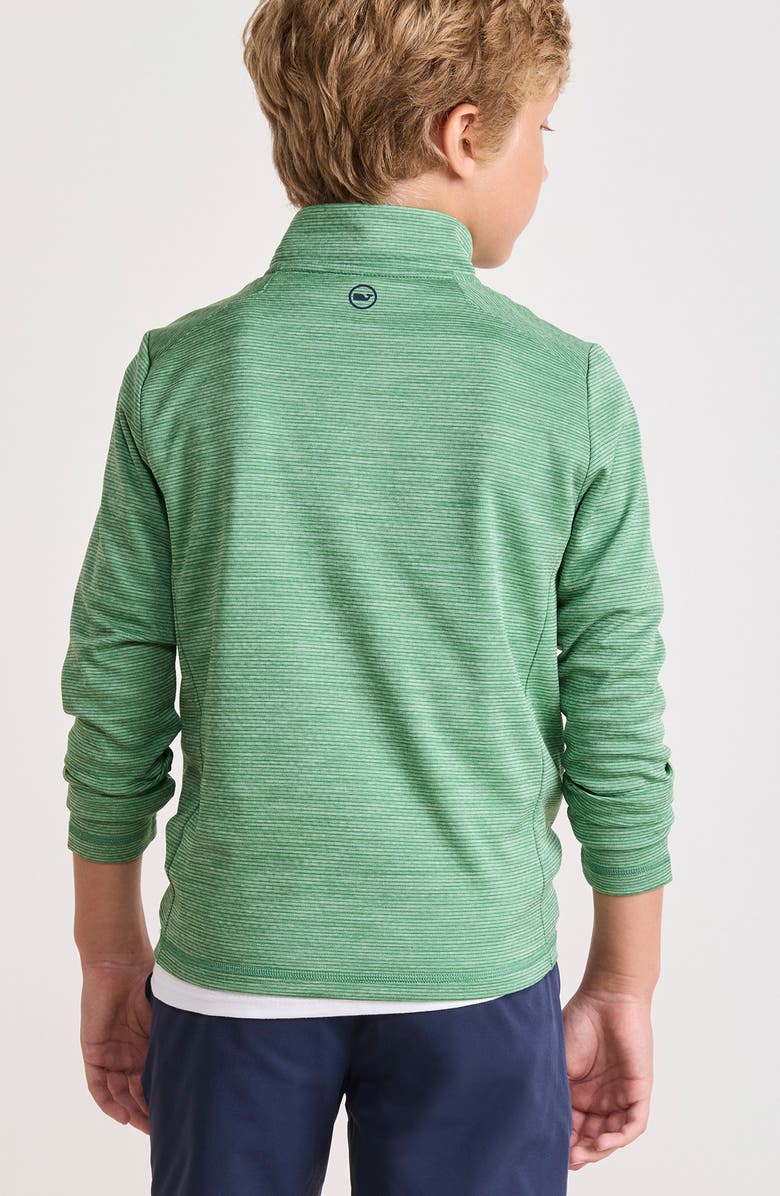 vineyard vines Kids' Sankaty Quarter Zip Performance Pullover, Alternate, color, 