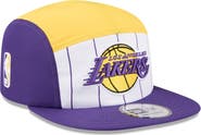 New Era Men's New Era  White/Purple Los Angeles Lakers 2025 NBA Tip Off Camper Adjustable Hat