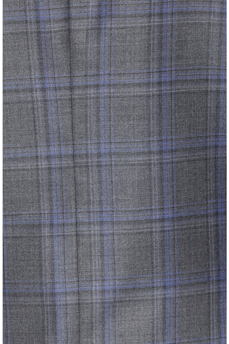 Classic Fit Grey Plaid Sport Coat, Alternate, color, GREY