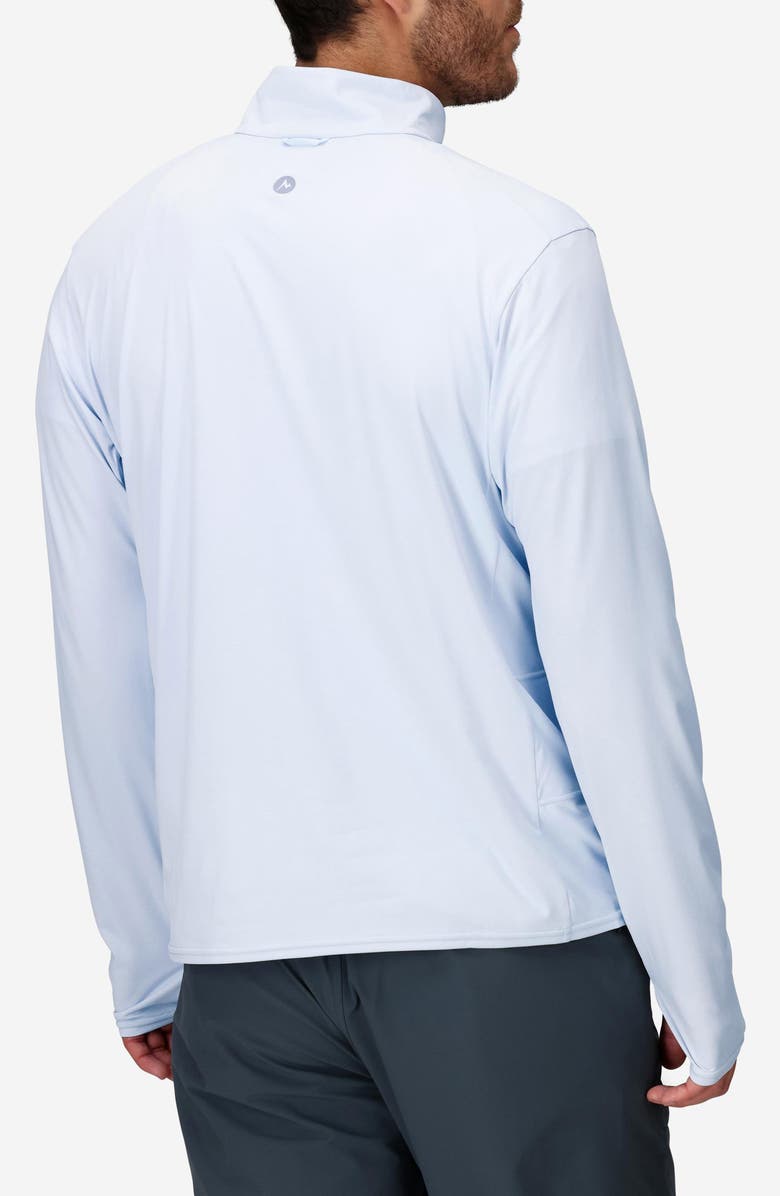 Marmot AirExchange SolarShield UPF Quarter Zip, Alternate, color, Vapor