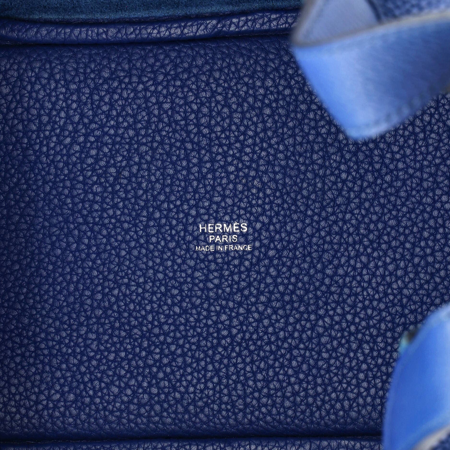 Pre-Owned Hermes Picotin Lock Bag Maurice PM, Alternate, color, Bleu France