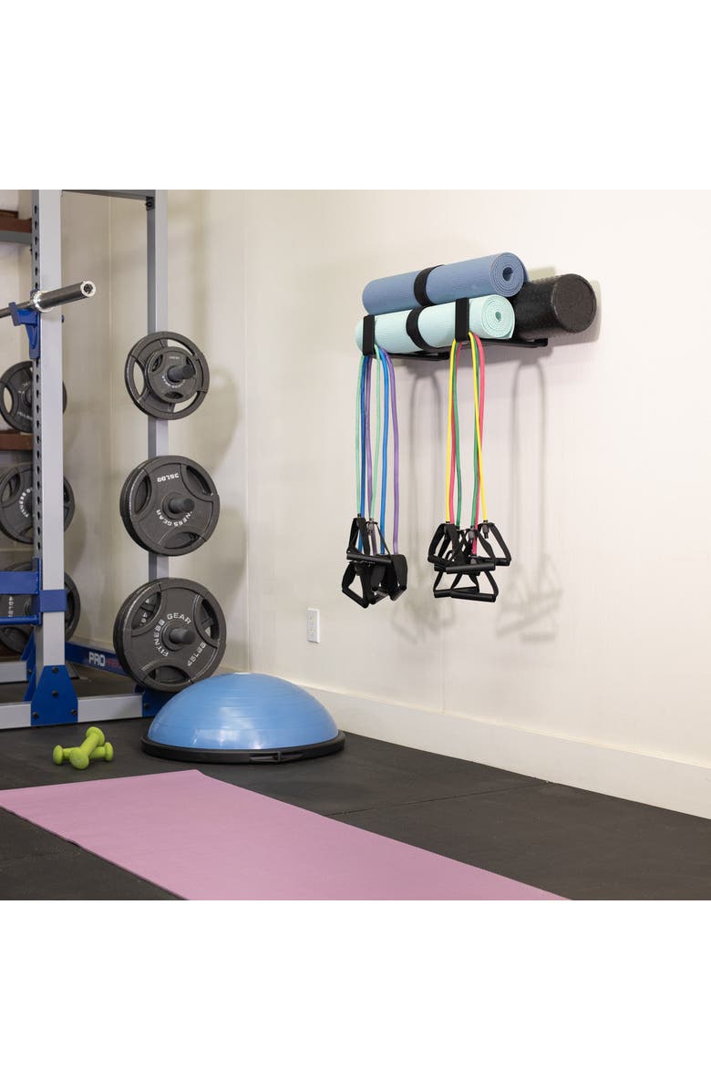 StoreYour Serenity Yoga Mat Display | Minimalist Rack | X-Large, Alternate, color, Black