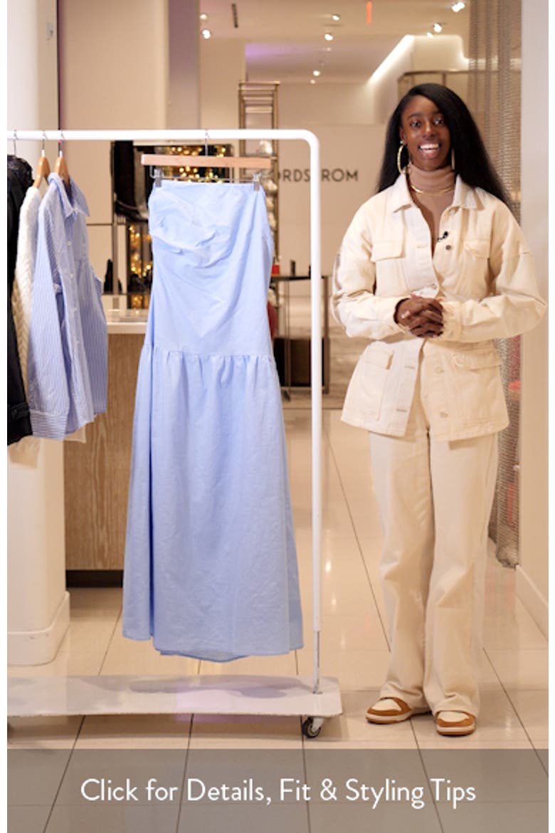 Stella Strapless Maxi Dress video