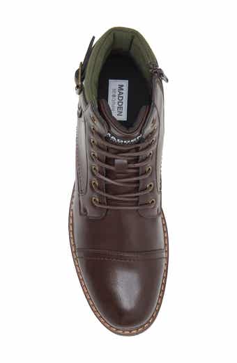 Mradikal Faux Leather Combat Boot