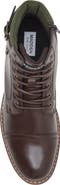 Steve Madden Mradikal Faux Leather Combat Boot