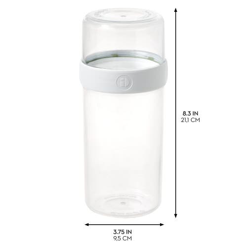 Idesign Large Stack 'n Snack Food Containers