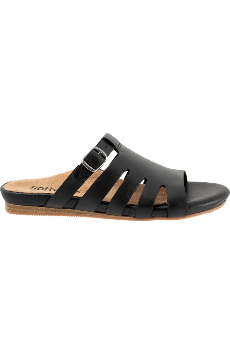 SoftWalk<sup>®</sup> Carolina Slide Sandal, Alternate, color, Black