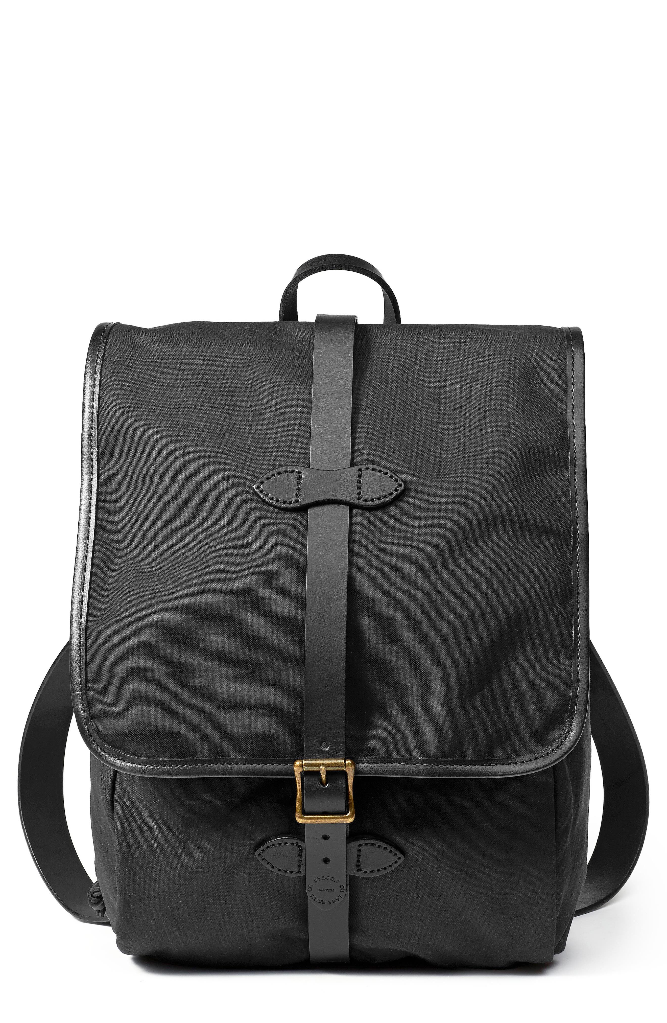 Filson Tin Cloth Backpack, Main, color, 