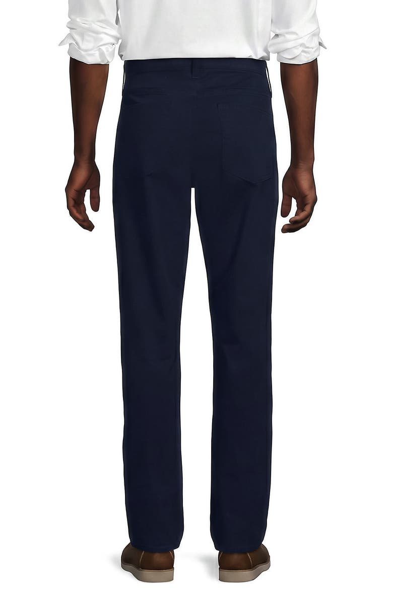 Travel Kit Comfort Waist Classic Straight Fit 5 Pocket Pant, Alternate, color, Radiant Navy