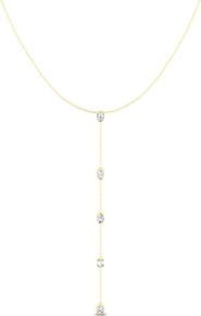 Everlee Multi Shape Lariat Lab Diamond in 14K