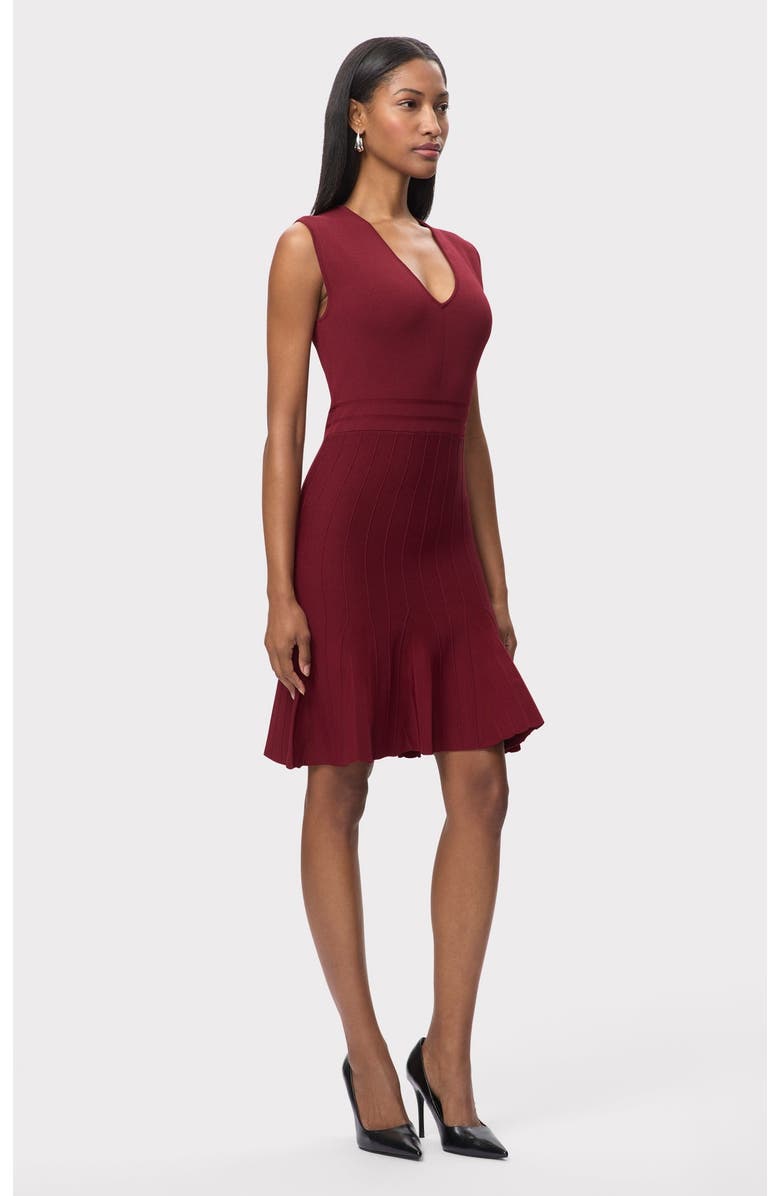 Herve Leger The Azalea Dress, Alternate, color, Redrock