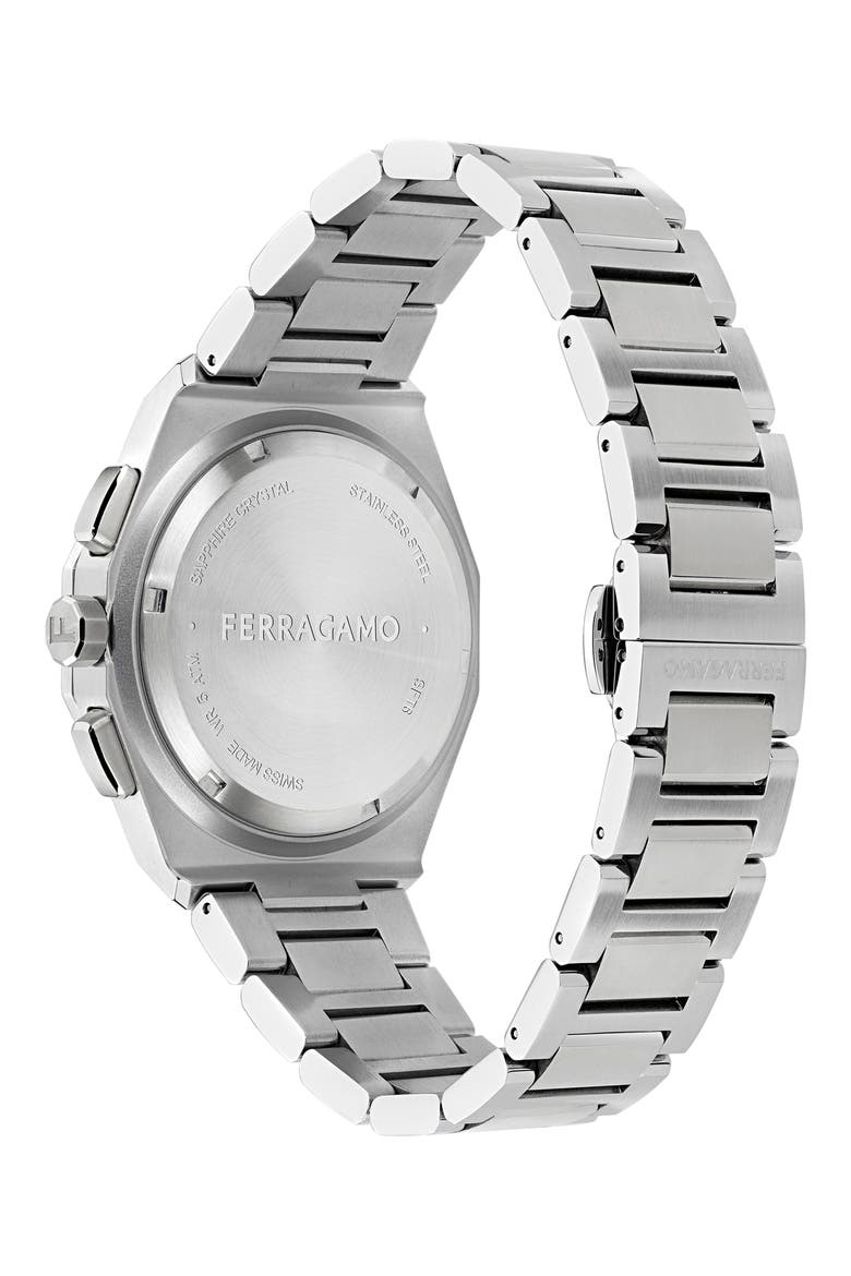 Edge Chronograph Bracelet Watch, 42mm, Alternate, color, STAINLESS STEEL