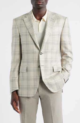 Canali Siena Regular Fit Silk & Cashmere Sport Coat