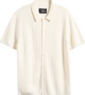 Reigning Champ Piazza Rib Cotton & Linen Full Button Cardigan