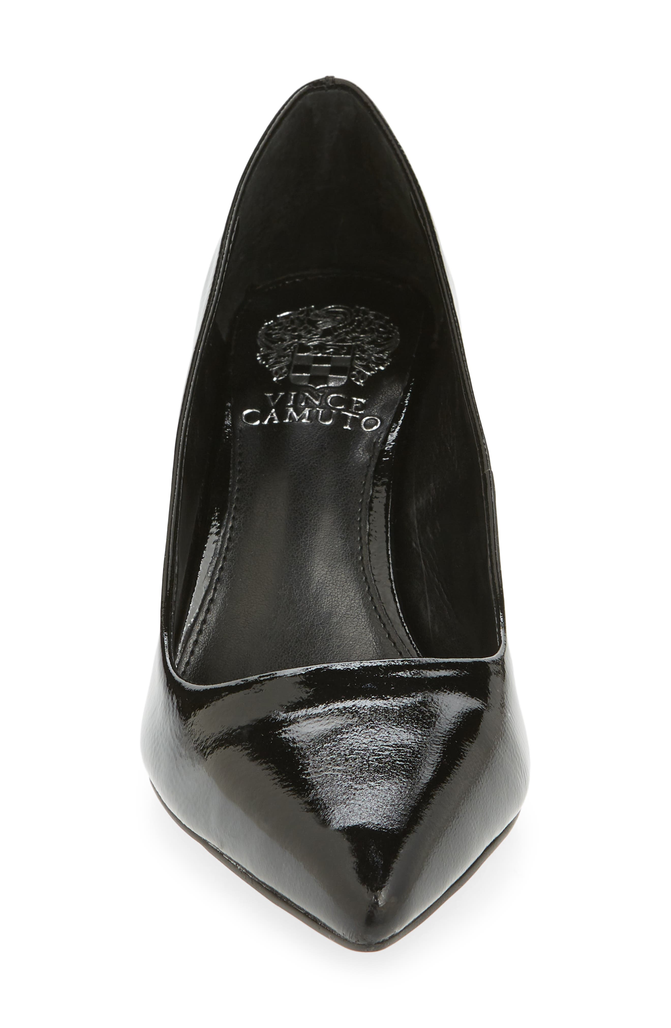 Retsie Pointed Toe Pump, Alternate, color, BLACK PATENT LEATHER