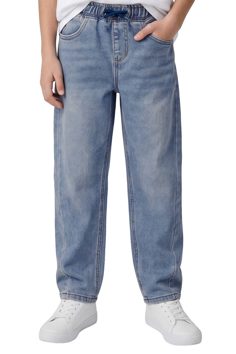 Kids' Maxwell Relaxed Fit Stretch Jeans, Alternate, color, MED WASH